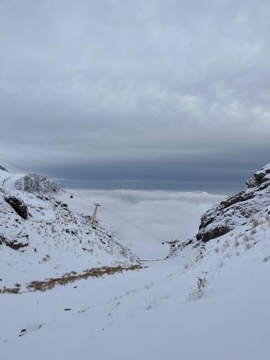 عکس ایستگاه 5 تله کابین توچال