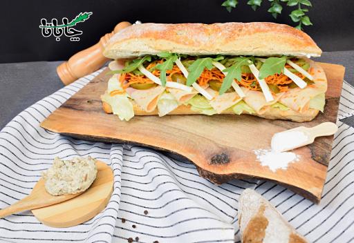 عکس ساندویچ چاباتا