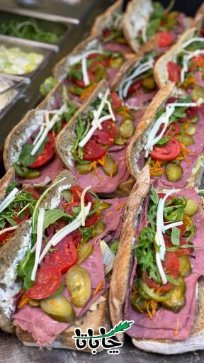 عکس ساندویچ چاباتا