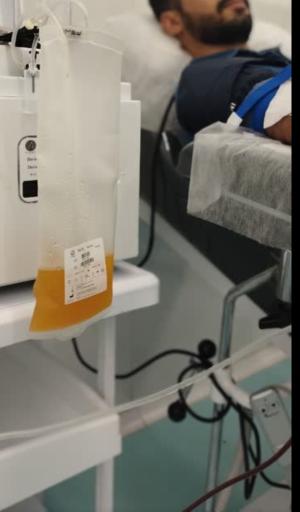 عکس مرکز اهدا پلاسمای سرو سپید