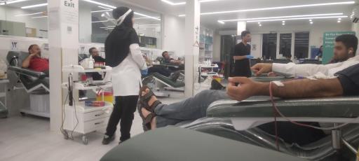 عکس مرکز اهدا پلاسمای سرو سپید