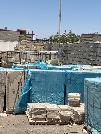 عکس انبار کاشی سرامیک روزبه