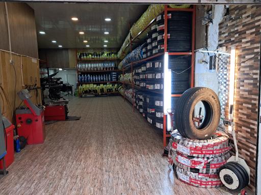 عکس لاستیک فروشی گنجی سالار