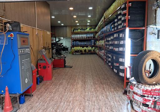 لاستیک فروشی گنجی سالار