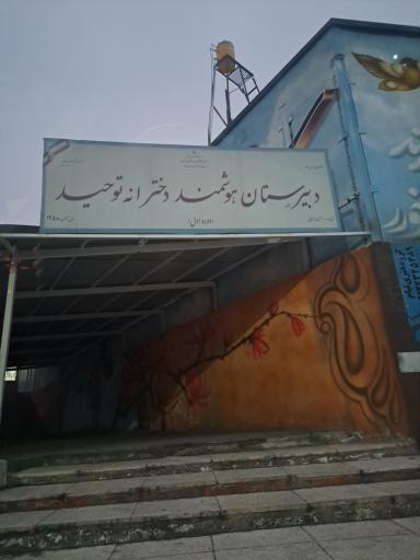 عکس دبیرستان دخترانه توحید 