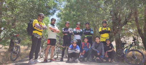 عکس باشگاه دوچرخه‌سواری ققنوس 