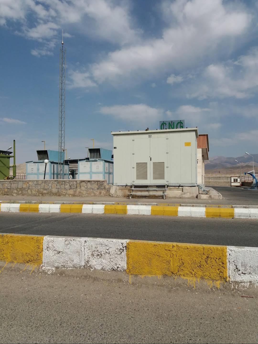 عکس جایگاه گاز CNG