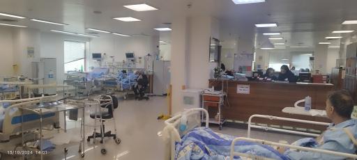 عکس اورژانس بیمارستان قلب تهران 