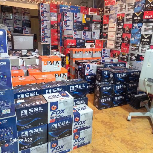 عکس باتری فروشی ژاپن باطری