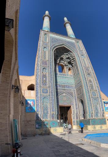 عکس مسجد جامع یزد