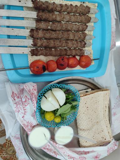 عکس کبابی علی اصغر توانا