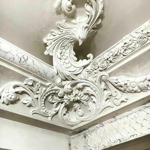 عکس گچبری پیش ساخته صحرایی