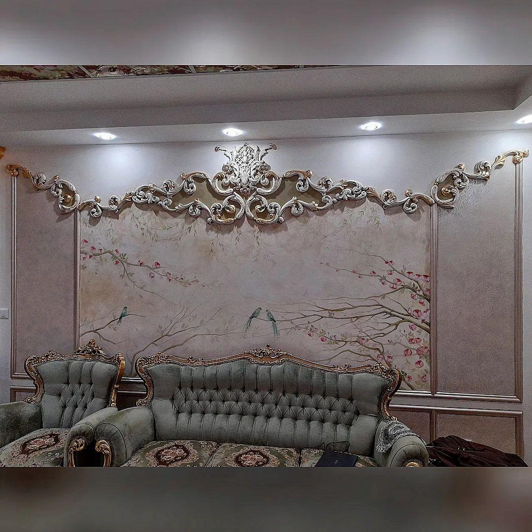 عکس گچبری پیش ساخته صحرایی