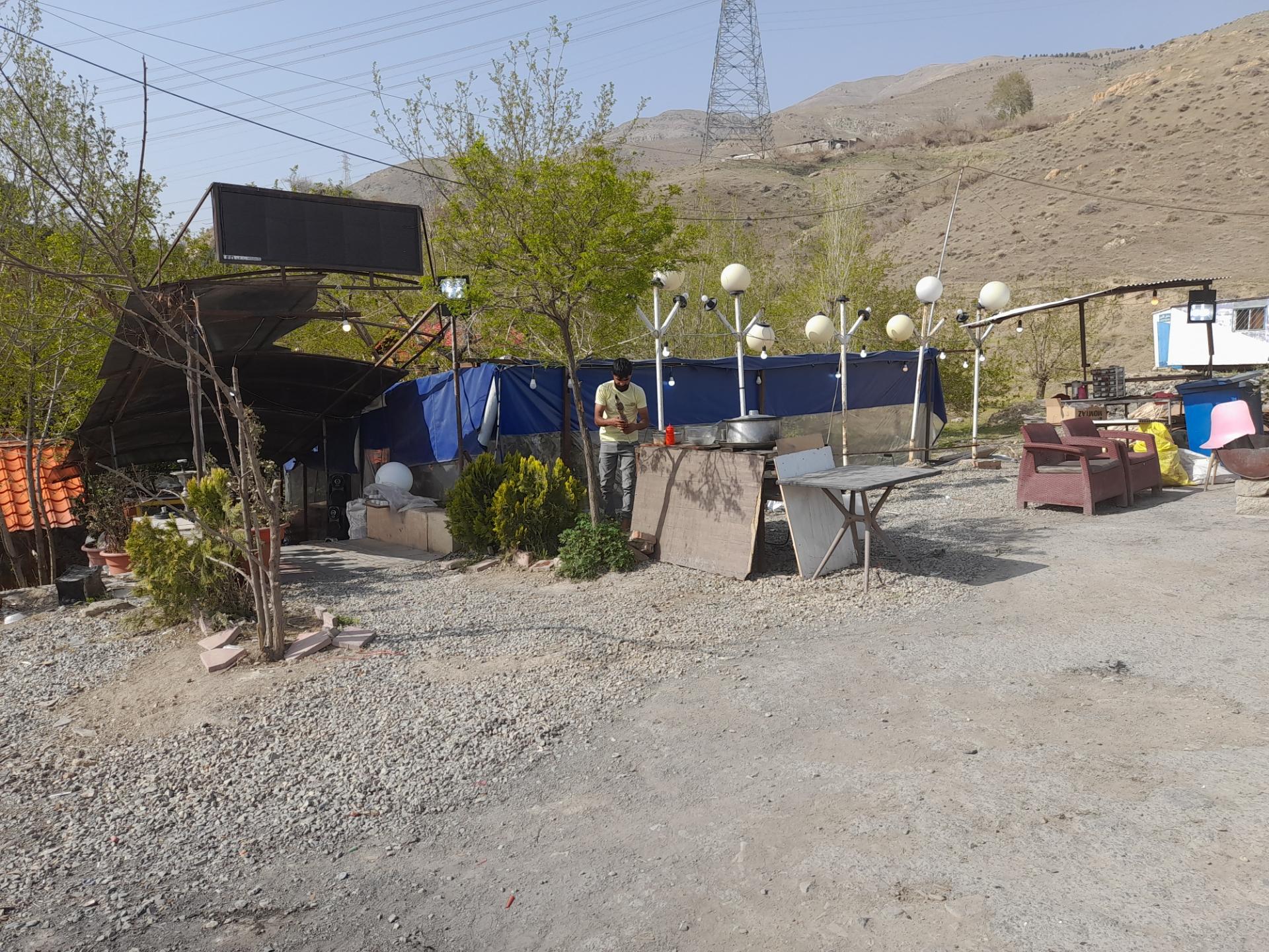 عکس طاق بستان بهزاد لر