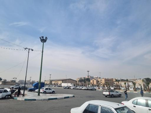 عکس پارکینگ جنوبی حرم عبدالعظیم حسنی