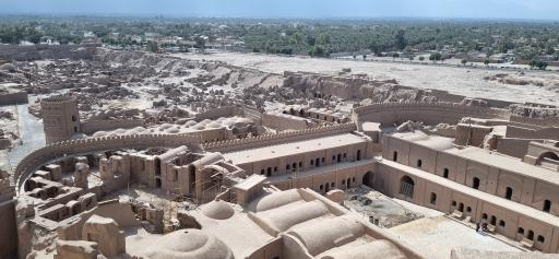 عکس عمارت کلاه فرنگی ارگ بم