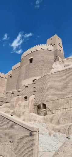 عکس عمارت کلاه فرنگی ارگ بم