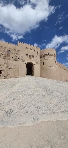 عکس عمارت کلاه فرنگی ارگ بم