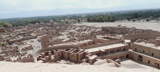 عکس عمارت کلاه فرنگی ارگ بم