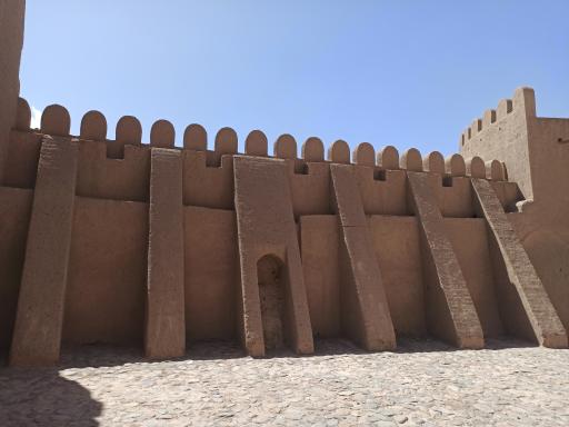 عمارت کلاه فرنگی ارگ بم