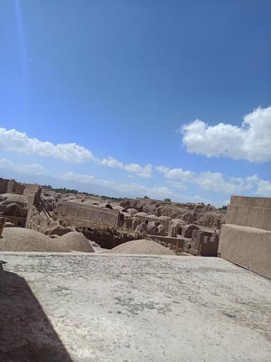 عکس عمارت کلاه فرنگی ارگ بم