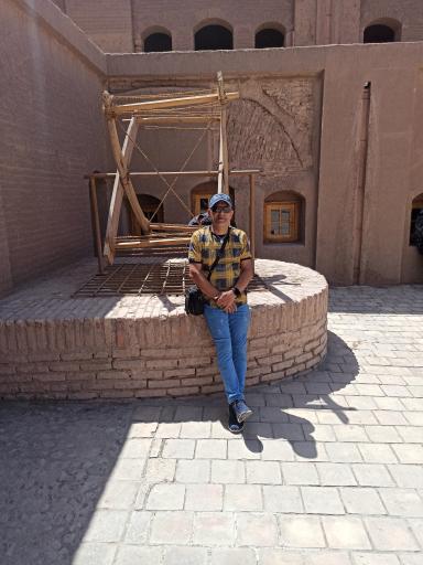 عکس عمارت کلاه فرنگی ارگ بم