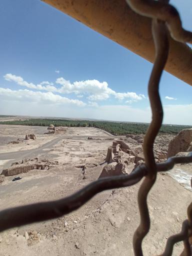 عکس عمارت کلاه فرنگی ارگ بم