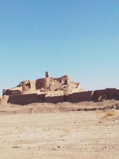 عکس عمارت کلاه فرنگی ارگ بم