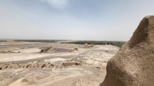 عکس عمارت کلاه فرنگی ارگ بم