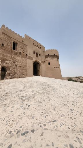 عکس عمارت کلاه فرنگی ارگ بم