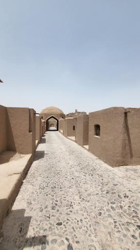 عکس عمارت کلاه فرنگی ارگ بم