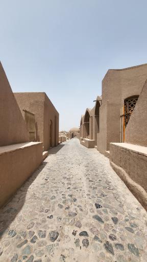 عکس عمارت کلاه فرنگی ارگ بم