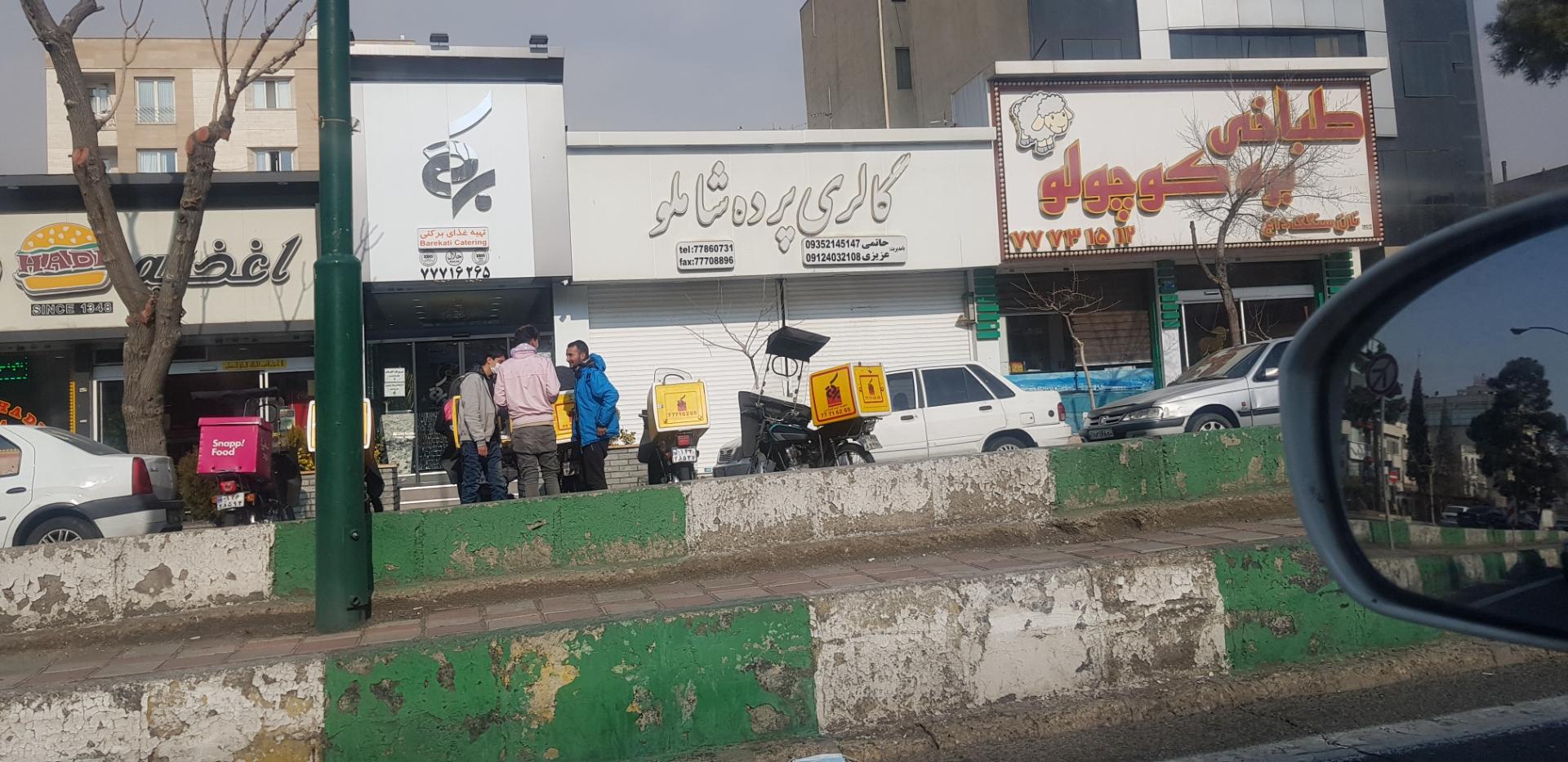 عکس گالری پرده شاملو