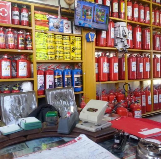 عکس فروشگاه ایمنی آتش آرام