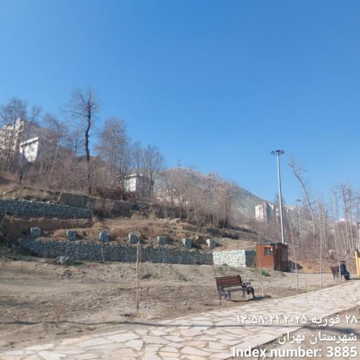 عکس درب شمالی پارک دره فرحزاد