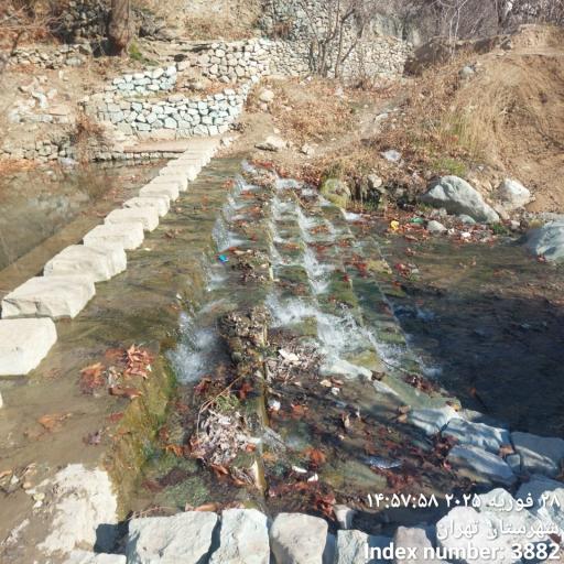 عکس درب شمالی پارک دره فرحزاد