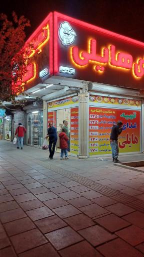 عکس تهیه غذای هایلی