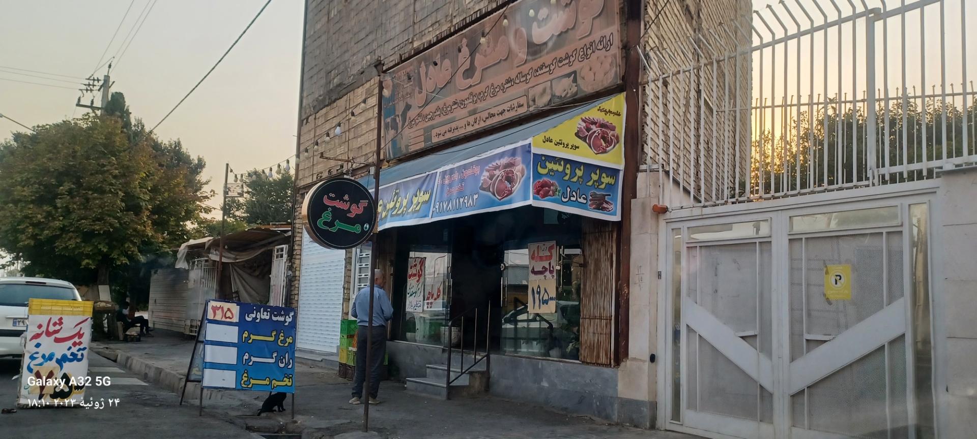 عکس گوشت و مرغ عادل