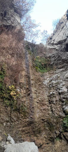 عکس آبشار اصلی نو سنگ حصارک(آبشار هفتم)