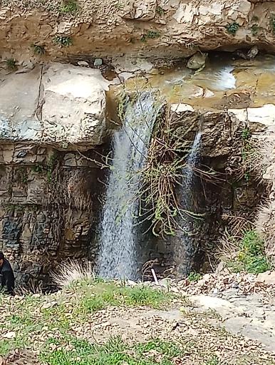 عکس آبشار اصلی نو سنگ حصارک(آبشار هفتم)