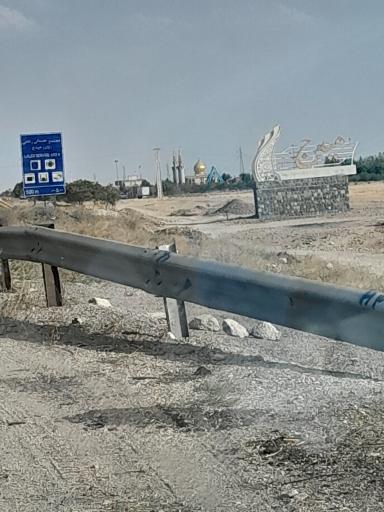 عکس خروجی از سمت زنجان به شهر هیدج 