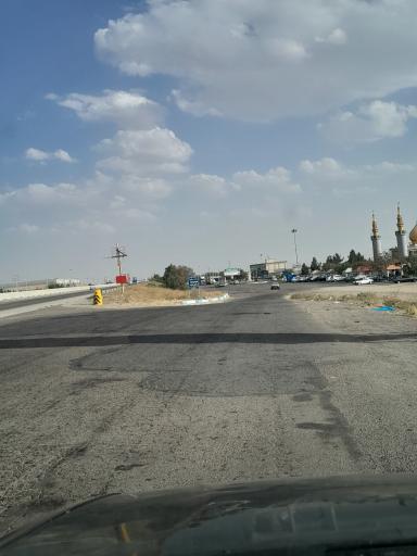 عکس خروجی از سمت زنجان به شهر هیدج 