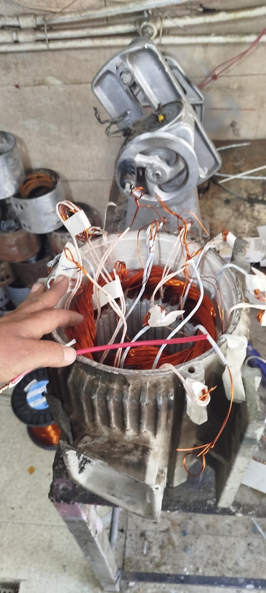 عکس سیم پیچی حامد