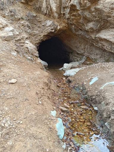 عکس آبشار اصلی نو سنگ حصارک(آبشار هفتم)