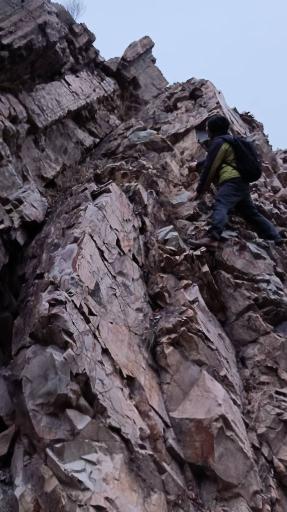 عکس آبشار اصلی نو سنگ حصارک(آبشار هفتم)