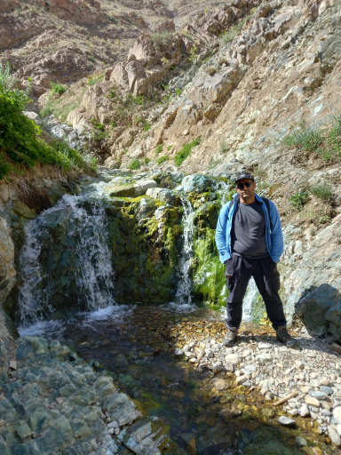 عکس آبشار اصلی نو سنگ حصارک(آبشار هفتم)