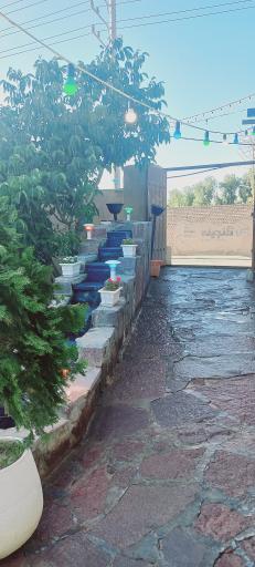 عکس باغ رستوران شمرون