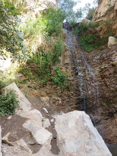 عکس آبشار اصلی نو سنگ حصارک(آبشار هفتم)