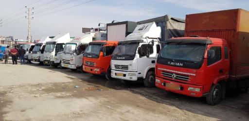 عکس نمایشگاه کامیون بزرگ گلشیری