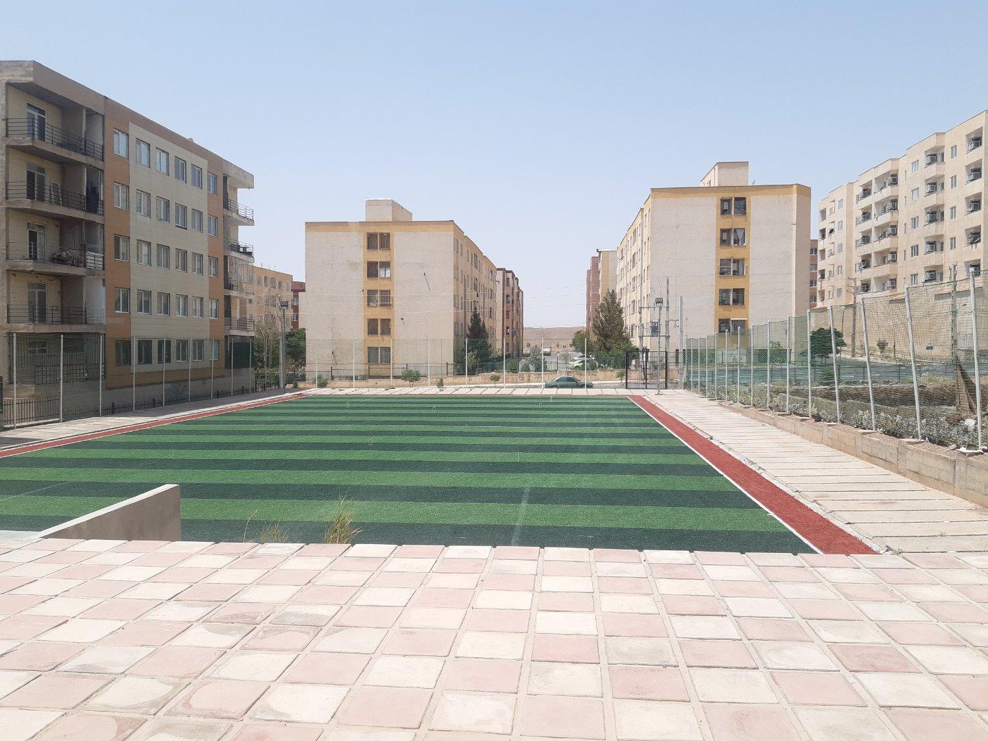عکس زمین چمن مصنوعی